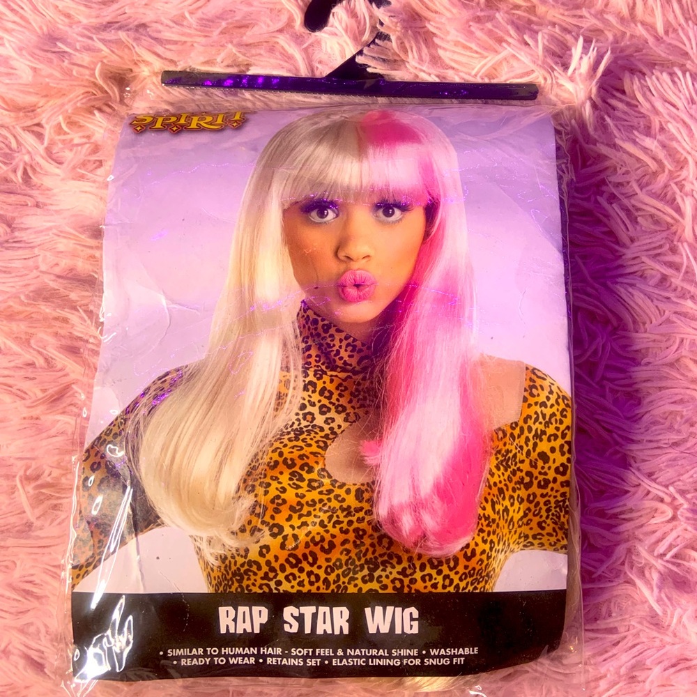 DONATED - Pink & Blonde cosplay Wig